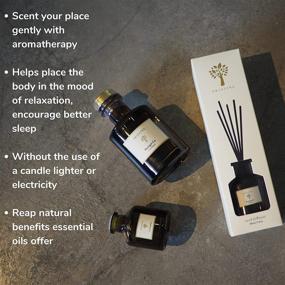 img 2 attached to 🌿 Lavender & Eucalyptus Fragrance Oil Refill: 6 oz Reed Diffuser Oil with Free Cotton Reed Sticks - Ideal for Office, Bedroom, Living Room, Bathroom, Home Decor and Oil Diffusers