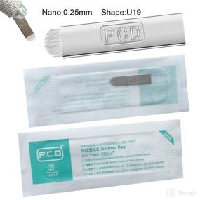 img 1 attached to Disposable Microblading Tattooing Microblades Permanent Personal Care