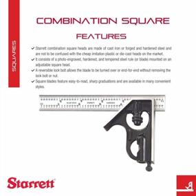 img 3 attached to 📐 Starrett C33H 6 4R 6 Inch Combination Hardened for Accurate and Versatile Measurements