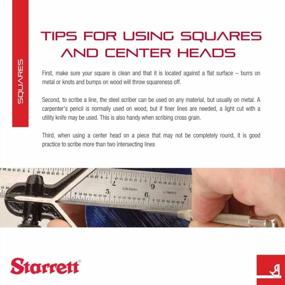 img 1 attached to 📐 Starrett C33H 6 4R 6 Inch Combination Hardened for Accurate and Versatile Measurements