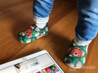 картинка 1 прикреплена к отзыву Туфли для мальчиков TIMATEGO Toddler Slip-on Sneaker Moccasin для тапочек от Russell Smith