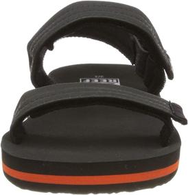 img 3 attached to Reef Little Convertible Sandal Orange Boys' Shoes : Sandals