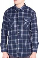 stay stylish and comfortable with visive's heavy flannel shirts for men up to 5xl logo