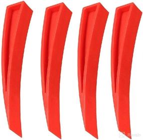 img 1 attached to 🚗 RUNMIND Red Plastic Air Pump Wedge: Essential Car Window and Door Emergency Entry Toolset