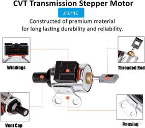 img 3 attached to JF011E RE0F10E CVT Step Motor for Nissan Altima Rogue Sentra 2.5L – Transmission Upgrade