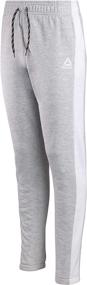 img 4 attached to 👟 Активные детские джоггеры Reebok Athletic Fleece с подробностями для улучшенной оптимизации поиска