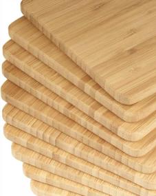 img 1 attached to Get Your Cheese Display Game On Point With BambooMN'S Premium Bamboo Cutting And Serving Boards - Small And Wholesale Bundles Available!