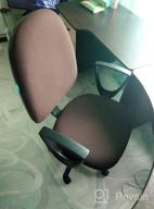img 1 attached to Office chair Bureaucrat CH-1300N, upholstery: imitation leather, color: black review by Henrietta Kovosk