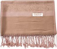 paisley pashmina scarf shawl: luxurious cashmere women's accessory collection from scarves & wraps логотип