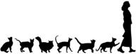 🐱 cute cartoon cat graphic mirror sticker - aesthetic animal decal for laptop, car, and home decor - ete (black) логотип