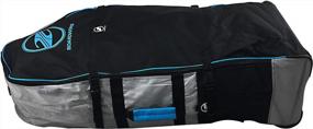 img 2 attached to EBodyboarding Board Works Rolling Duffle Travel Bag 39"X15"X10