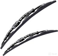 🚗 otuayauto replacement windshield wiper blades for toyota 4runner - front window wipers, 22"+20" - fits 2003-2009 vehicles - factory aftermarket logo