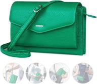 nuoku wristlet clutch wallet crossbody women's handbags & wallets via wristlets logo