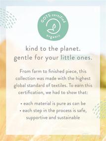 img 1 attached to Little Planet By Carter's Organic Cotton 2-Way Zip Sleep & Play: Convenient & Comfortable Baby Apparel