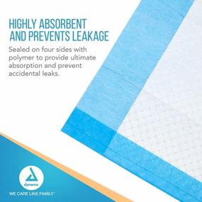 img 2 attached to Dynarex Disposable Underpads, Medical-Grade Incontinence Bed Pads To Protect Sheets And Mattresses, 23”X36” (45G), 1 Case Of 150 Pads (3 Boxes Of 50)