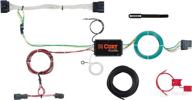 🚗 black vehicle-side custom 4-pin trailer wiring harness (curt 56251) for kia sportage - perfect fit логотип