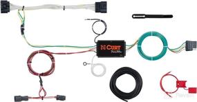 img 4 attached to 🚗 Black Vehicle-Side Custom 4-Pin Trailer Wiring Harness (CURT 56251) for Kia Sportage - Perfect Fit