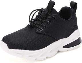 img 3 attached to 👟 WHITIN Lightweight Girls' Sneakers: Comfortable, Breathable Athletic Shoes