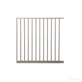 img 1 attached to 🚪 Dreambaby Magnetic Sure Close Gate Extension (27.5") - Silver: Enhancing Safety and Convenience with Secure Magnetic Mechanism