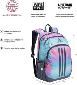 img 3 attached to Adidas Kids Boys Girls Creator Backpack Backpacks at Kids' Backpacks