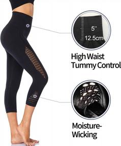 img 2 attached to Exude Confidence With Picotee'S Camo Seamless Gym Leggings - High-Waisted, Butt-Lifting, And Perfect For Yoga, Training, And TIK Tok Videos