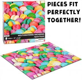 img 2 attached to 🧩 BunMo Macarons Puzzle for Adults | 1000 Piece Puzzles - Exquisite Design with Perfect Fit | Puzzles for Adults 1000 Piece