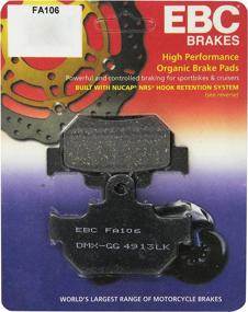 img 2 attached to 🔝 EBC Brakes FA106: Premium Disc Brake Pad Set for Superior Performance