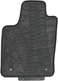 img 3 attached to 🚗 TMB Premium All-Weather Floor Mats for Jeep Grand Cherokee 2011-2020