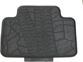 img 1 attached to 🚗 TMB Premium All-Weather Floor Mats for Jeep Grand Cherokee 2011-2020