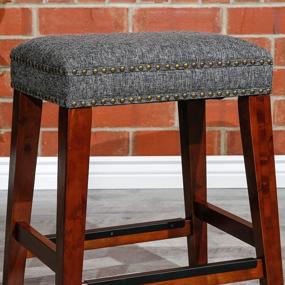 img 2 attached to Transform Your Space With DTY Indoor Living'S Grand Lake Backless Stool - 24" Counter Height