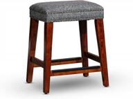 transform your space with dty indoor living's grand lake backless stool - 24" counter height logo