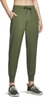 stay comfortable and stylish on any trail with tsla women's lightweight hiking pants logo