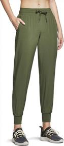 img 4 attached to Stay Comfortable And Stylish On Any Trail With TSLA Women'S Lightweight Hiking Pants