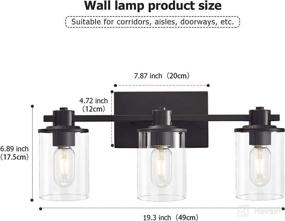 img 2 attached to DUJAHMLAND 3 Light Светильник для ванной комнаты Освещение