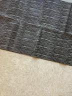 img 1 attached to SoHome Blue Indoor Doormat And Kitchen Mat - Thin, Low Profile, Stain-Resistant, Non-Slip, Machine Washable - Measures 24" X 35 review by Billy Reeves