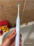 img 1 attached to Phillips Sonicare ProtectiveClean: Unmatched Plaque Removal 🦷 & Extended Battery Life - Rechargeable Electric Toothbrush, White/Grey review by Ada Bronowicka ᠌