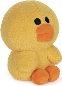img 3 attached to GUND LINE Friends Yellow Sally Seated Plush Stuffed Chick - 5 Inch Adorable Collectible