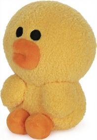 img 2 attached to GUND LINE Friends Yellow Sally Seated Plush Stuffed Chick - 5 Inch Adorable Collectible