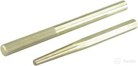 img 1 attached to 🛠️ OTC 4602 Non-Sparking Brass Punch Set - Enhance Your Precision Work with this 2-Piece Set