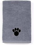 quick dry microfiber pet towel - small size (40 x 28 inches) with dri ultra absorbency logo