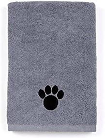 img 1 attached to Quick Dry Microfiber Pet Towel - Small Size (40 X 28 Inches) With DRI Ultra Absorbency