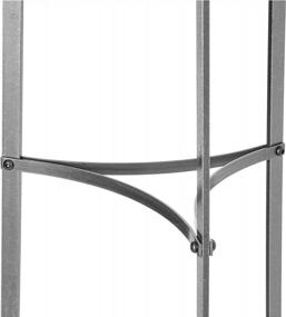 img 2 attached to Hammered Steel 8-Tier Enclume Pot Rack - Free Standing & Unassembled!