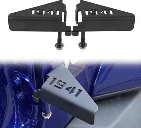 img 1 attached to AUXMART Front Door Footpegs: Ultimate Replacement for Jeep Wrangler JL 2018-2020