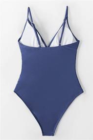 img 2 attached to CUPSHE Women's Control Swimsuit: Flattering Bathing Women's Clothing - Swimsuits & Cover Ups