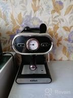 img 1 attached to Rozhkovy coffee maker Kitfort KT-702, black review by Agnese CJ ᠌