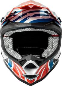 img 1 attached to 🏍️ VCAN VX38 Adult ATV Motorcross Offroad Dirt Bike Motorcycle Helmet with Goggle | DOT Approved - Ultimate Safety and Style