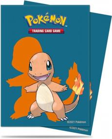 img 1 attached to Ultra PRO 65 Ct. Charmander Pokémon Card Protector Sleeves - Ultimate Protection For Your Gaming, Collectible & Trading Cards
