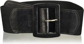 img 4 attached to 👗 Chic and Stylish: Calvin Klein Women's Linen Stretch Belt for a Fashionable Look!