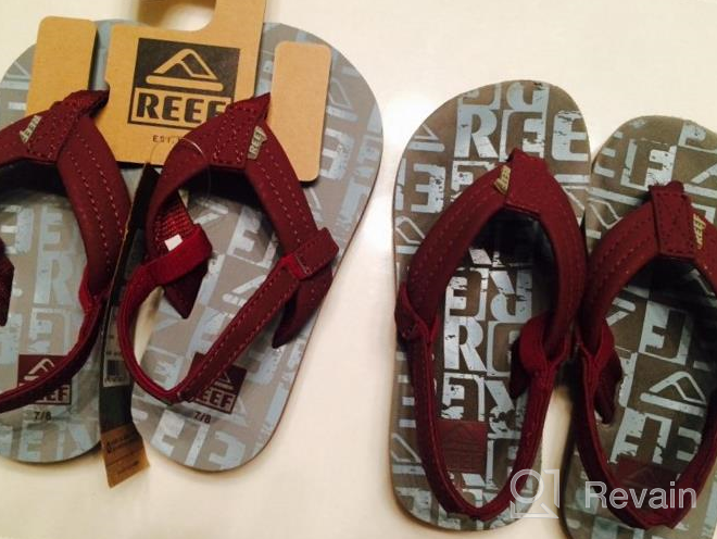 img 1 attached to 👶 Get Your Toddler Sailing with Reef Ahi Little Sailboats Boys' Shoes review by Zac Pewitt