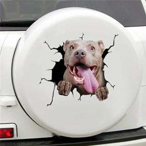 img 2 attached to ChichuangK Decal Sticker Windows Pitbull